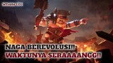 Dragon Evolution! Bakar bakar base musuh!! - Clash of Clans Indonesia