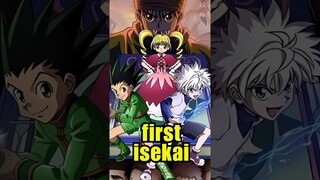 HunterxHunter Was an Isekai Anime ? #hunterxhunter #animeanxiety