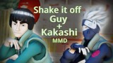 (4K) Shake it off - Kakashi + Guy | MMD MOTION
