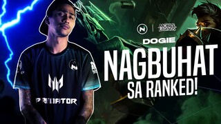 DOGIE NAGBUHAT SA RANKED! (Dogie Mobile Legends Full Gameplay)