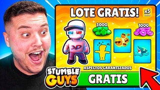 CONSIGUE GRATIS estas NUEVAS SKINS de STUMBLE GUYS haciendo esto! 🤑