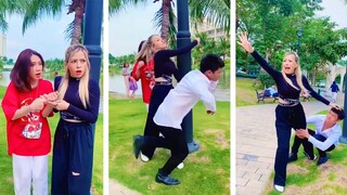 Chị Linh Bắt Cướp, Bắt Nhầm.. Nạn Nhân|COUPLE LINH BARBIE VS TUONG VY|Best Oddly Satisfying Video#73