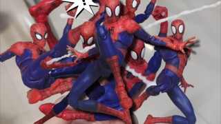 Ko xứng đáng được tập luyện Spider-Man Peter B. Parker, chơi đùa với những bức tranh