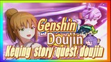 [Genshin  Doujin]  Keqing story quest doujin