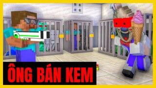 [ Lớp Học Quái Vật ] THỬ THÁCH THOÁT KHỎI ÔNG BÁN KEM KINH DỊ ( ICE SCREAM 4 ) | Minecraft Animation