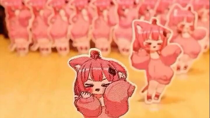 Paper catgirl dancing on your desk