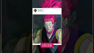 Hisoka #anime #animeshorts #hisoka  #shorts