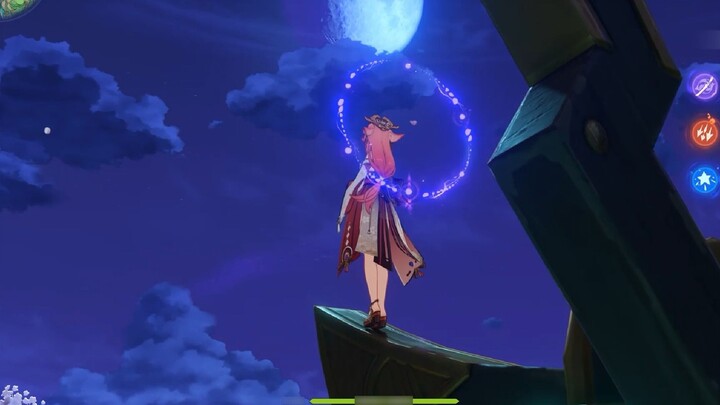 Who said that Yae is the only lightning element that cannot change the sky?