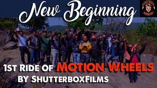 Namma Posath Start up da 1st Ride 😍 | Kudremukh | Kalasa | Motion Wheels