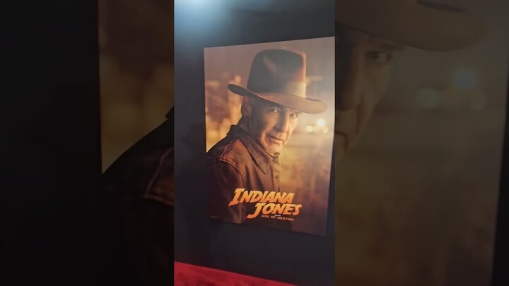 We got to go to the Indiana Jones 5 premiere. #indianajones #shorts
