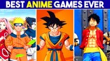 10 Best *ANIME* Games Ever Made 😍 | Attack on Titan, Naruto, Dragon Ball Z &.... More 😮 [HINDI]