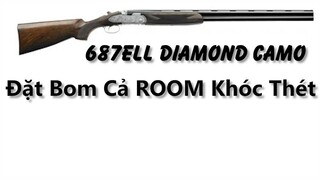 [ Bình luận CF ] - 687 ELL Diamond Camo Chế Độ Đặt Bom Khiến Cả ROOM Khóc Thét - KhánhBlack