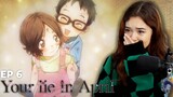 and the tears are starting | Your Lie in April Episode 6 Reaction - first time watching!