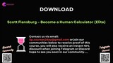 [COURSES2DAY.ORG] Scott Flansburg – Become a Human Calculator (Elite)