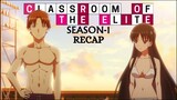 Classroom of the Elite Season 1 Recap : Unveiling Ayanokoji's Mastermind Tactics