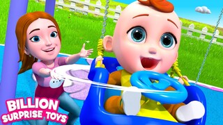 Bermain dengan wahana taman akan sangat menyenangkan! - Kids Cartoon