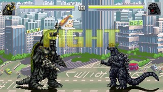 AN Mugen Request #1919: Megalon VS Godzilla EX