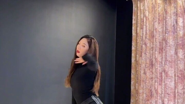 The lady has a great figure