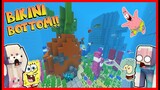 ATUN & MOMON BANGUN RUMAH SPONGEBOB & SQUIDWARD DALAM AIR !! Feat @MOOMOO Minecraft RolePlay