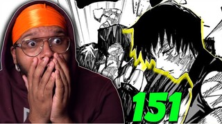 BEST GIRLLL!!! EZ!! | JUJUTSU KAISEN MANGA CH. 151 REACTION/REVIEW!