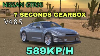 nissan #gtr35 👉best gearbox car parking multiplayer v4.8.5 new update