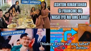 Ashton "APPROVED" ng FAMILY at MANAGER ni FRANCINE!