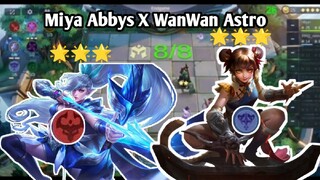 Miya Abbys X Wanwan Astro, Membantai Freya 🌟 3 | MLBB| Magic Chest