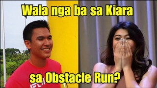 Kiara, Hindi nga ba makakahabol sa Obstacle Run?