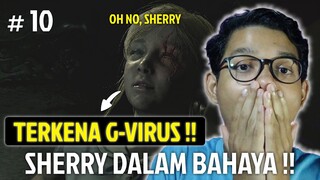 OH NOO !!!! SHERRY TERKENA G - VIRUS ??!! - RESIDENT EVIL 2 CLAIRE REDFIELD #10