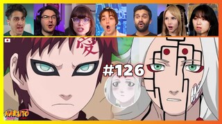 Naruto Episode 126 | Gaara vs Kimimaro! | Reaction Mashup ナルト