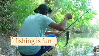 I CAUGHT A nice CHUB fish. fishing fun.