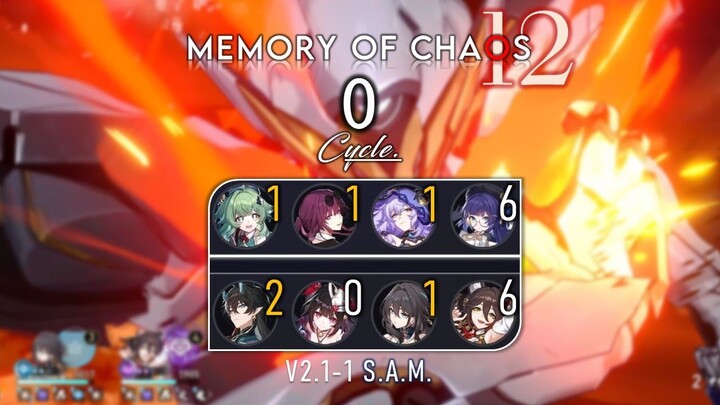 【MoC 12: 0C】Dragonborn 1 : Mecha 0 (v2.1-1 SAM) | Memory of Chaos - E2 IL 0 Cycle