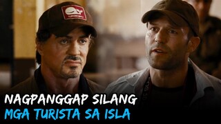 Nagpanggap Na TURISTA Ang Mga Mersenaryo Para Magmanman Sa ISLA | The Expendables Movie Recap