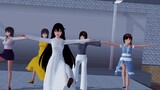 GMV|"SAKURA School" zombie dance full version