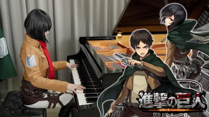 ATTACK ON TITAN PIANO MEDLEY - 1,500,000  Subscribers Special - Ru's Piano