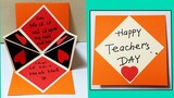 Hướng dẫn làm thiệp 20/11/2020 dễ nhất, đẹp nhất | Happy Teachers Day Card Easy