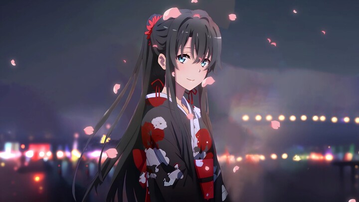Yukinoshita Yukino-Kembang Api 1.1 Wallpaper Hidup