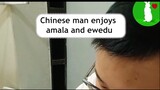 Chinese man tried Nigeria’s food