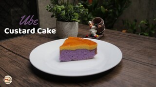 UBE CUSTARD CAKE NO BAKE