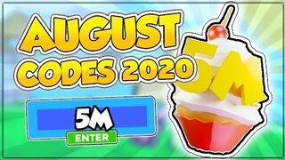All "New [ 5M ] Update Working Codes 2020 in Roblox Clicking Champions