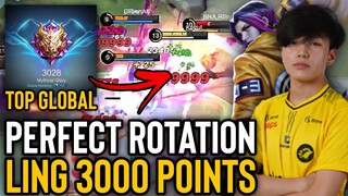 TOP GLOBAL LING | PERFECT ROTATION IN RANK GAME!