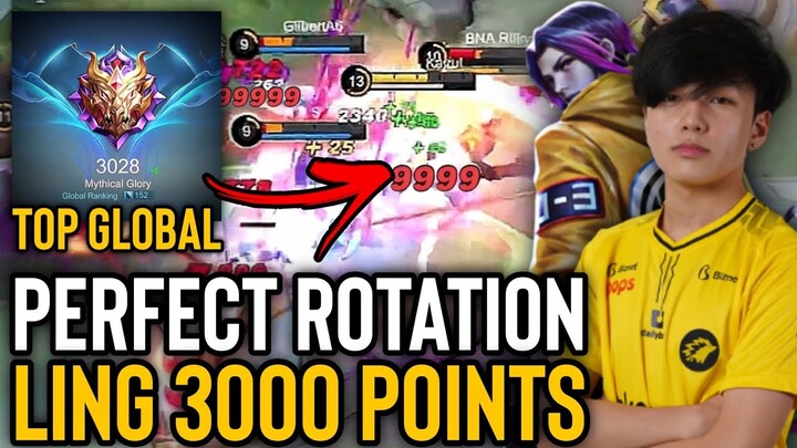 TOP GLOBAL LING | PERFECT ROTATION IN RANK GAME!