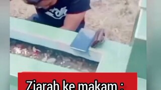 mungkin ada yg lebih tolol dari orang ini, naburi makam pake bawang goreng ato seledri misal 😌😅🤭