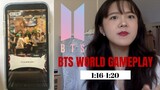 {revealing their name on accident!} BTS world 1:16-1:20 [part 4]