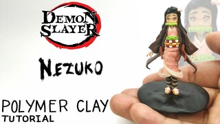 Nezuko - Demon Slayer: Kimetsu no Yaiba - Polymer Clay Tutorial