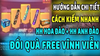 Hướng Dẫn Chi Tiết Cách Kiếm HH Hoa Đào + HH Anh Đào Nhanh Chóng Đổi Gói Đồ FREE VĨNH VIỄN Free Fire