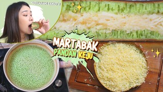 BIKIN MARTABAK KEJU PANDAN SUPER BERSARANG! ENAK BANGET!