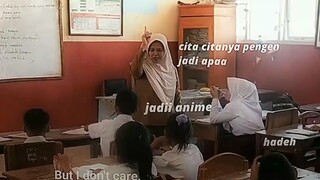 mana yang cita citanya jadi anime,, ayo absen🤓☝️