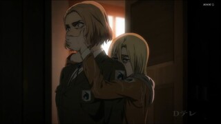 Hitch Dreyse Slams Annie Leonhart | Attack on Titan Season 4 Part 2 Episode 7 HD