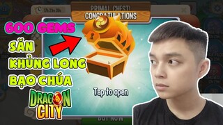 Đập 10 Rương Primal Săn Siêu Rồng Huyền Thoại Khủng Long Bạo Chúa Và Cái Kết  || Vũ Liz Dragon City
